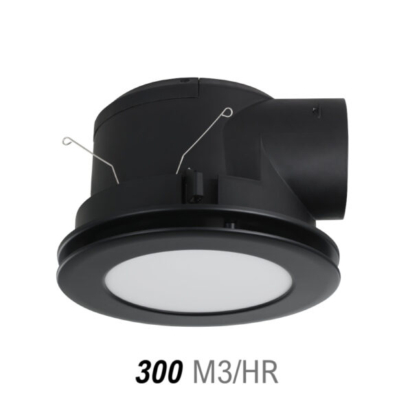 Eglo Samba Ceiling Exhaust Fan - Round White